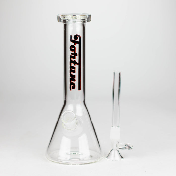 Fortune | 8" 4mm Beaker Glass Bong [8SZN] Glass Bong Fortune