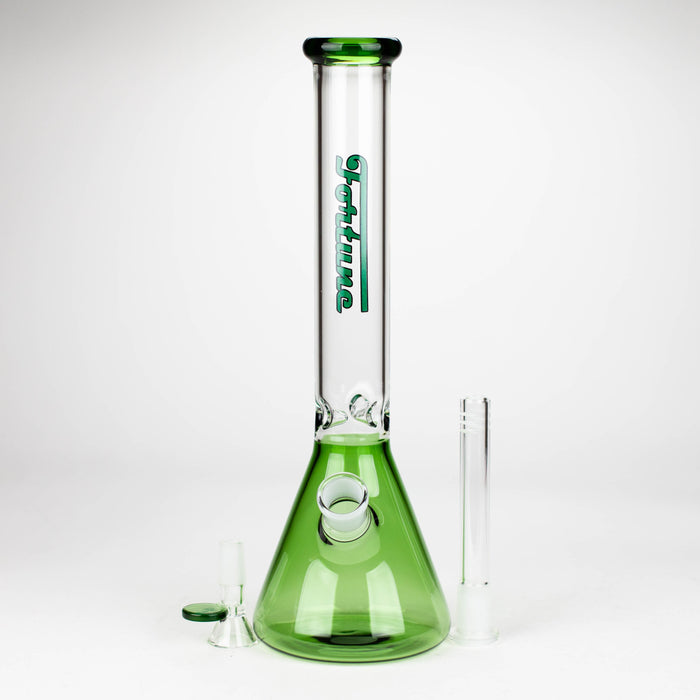 Fortune | 12“ 4mm Color Beaker Bong [123804] Glass Bong Fortune