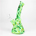 Fortune | 8.5" Angled Hydrographic Silicone Waterpipe-Assorted [SP1019P] Resin · Silicone · Plastic Bong Fortune