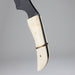 TheBoneEdge | 8.5" Skinner Stainless Steel Full tang Hunting Knife with Leather Sheath [9044] Fixed Blade Knife Canadian Distributor