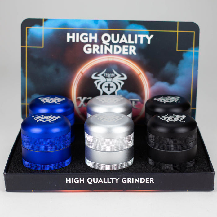 Xtreme | 65mm Aluminium Grinder 5 Layers Box of 6 [G1488] Herb Grinder Canadian Distributor