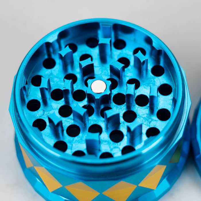 Xtreme | 43mm Aluminium Grinder 4 Layers Box of 6 [G1493] Herb Grinder Canadian Distributor