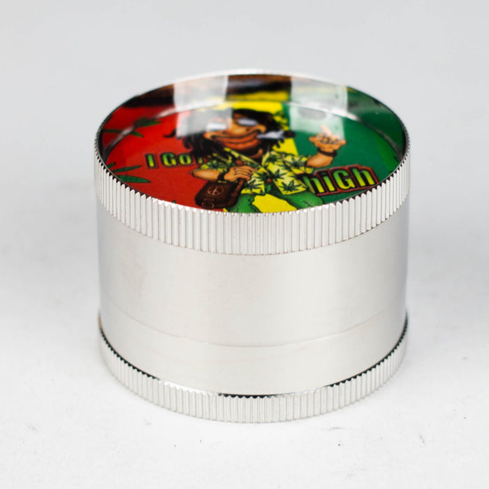 2" 4 parts Metal grinder Box of 12 Display Pack Canadian Distributor