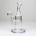 HIT | 8" Glass Oil Rig Water Bong Glass Rig NIBO Distribution Purple