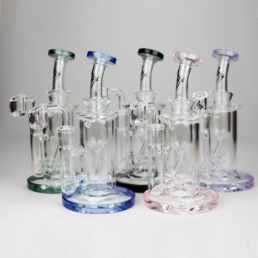 HIT | 8" Glass Oil Rig Water Bong Rig NIBO Distribution