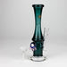 10" Color tube glass bong with eye Glass Bong Bongzie Smokes