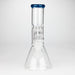8" Beaker Bong with Perculator Glass Bong Bongzie Smokes