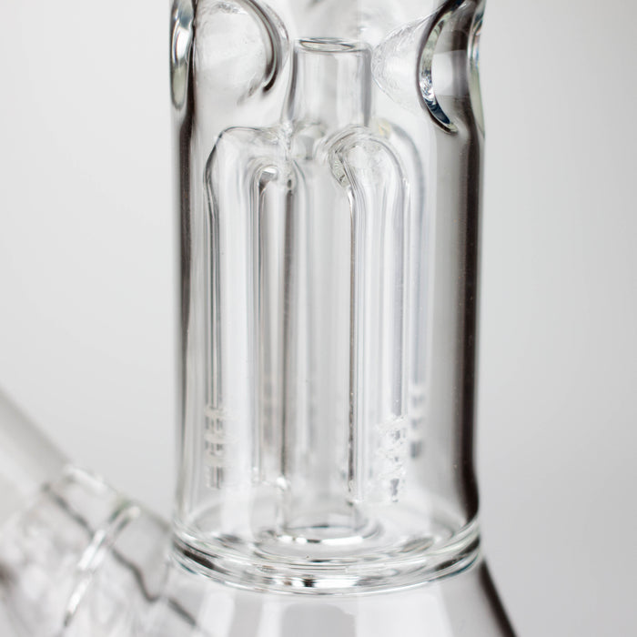 8" Beaker Bong with Perculator Glass Bong Bongzie Smokes