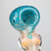 5” Gold Fumed Hand Pipe Pack of 2 [BZS-0092] Glass Pipe Bongzie Smokes