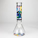 10" Glass Bong With Abstract Art Design Bongs 777 Smoke