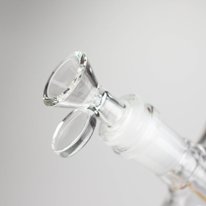 10" Glass Bong With Abstract Art Design Bongs 777 Smoke