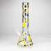 14" 7mm Honey Design Beaker Glass Bong Super Supplys Inc Yellow