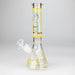 9" Glow In The Dark 4mm glass bong [S60] Glass Bong Super Supplys Inc Design A