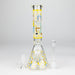 9" Glow In The Dark 4mm glass bong [S60] Glass Bong Super Supplys Inc