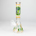 9" Glow In The Dark 4mm glass bong [S60] Glass Bong Super Supplys Inc Design J