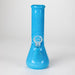 8" web designed assorted color beaker glass bong Glass Bong Bongzie Smokes