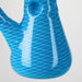 8" web designed assorted color beaker glass bong Glass Bong Bongzie Smokes