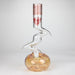 Xtreme | 12" Zig Zag glass water bong [AK822] Glass Bong Canadian Distributor