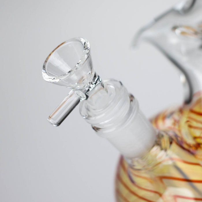 Xtreme | 12" Zig Zag glass water bong [AK822] Glass Bong Canadian Distributor