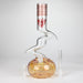 Xtreme | 12" Zig Zag glass water bong [AK822] Glass Bong Canadian Distributor