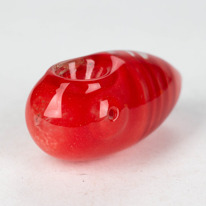 3" larva thick glass pipe [XTR1030] Glass Pipe Canadian Distributor