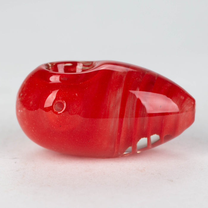 3" larva thick glass pipe [XTR1030] Glass Pipe Canadian Distributor