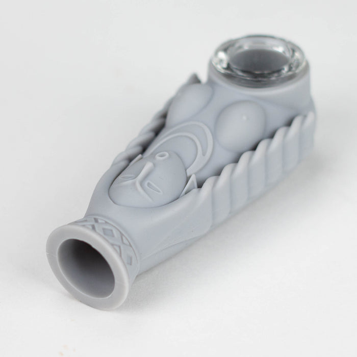 3.1" Silicone girl hand pipe Silicone Pipe YHS Smoke
