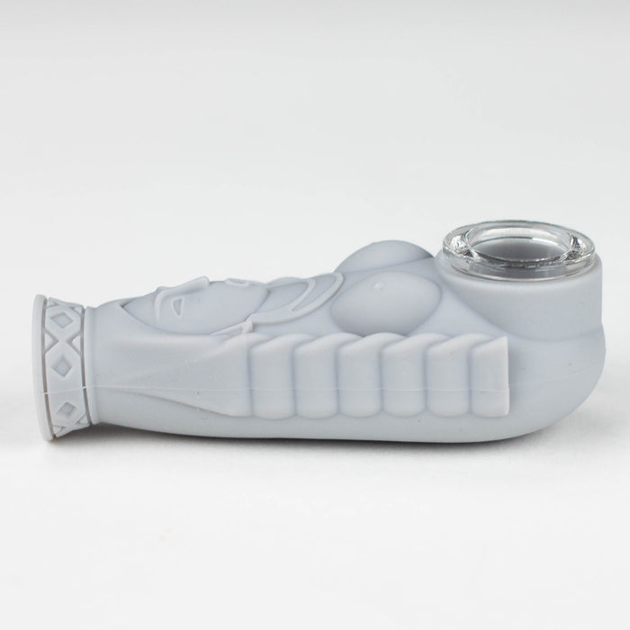 3.1" Silicone girl hand pipe Silicone Pipe YHS Smoke