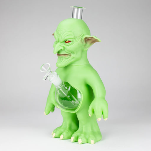 12" Goblin Water Pipe Resin · Silicone · Plastic Bong YHS Smoke
