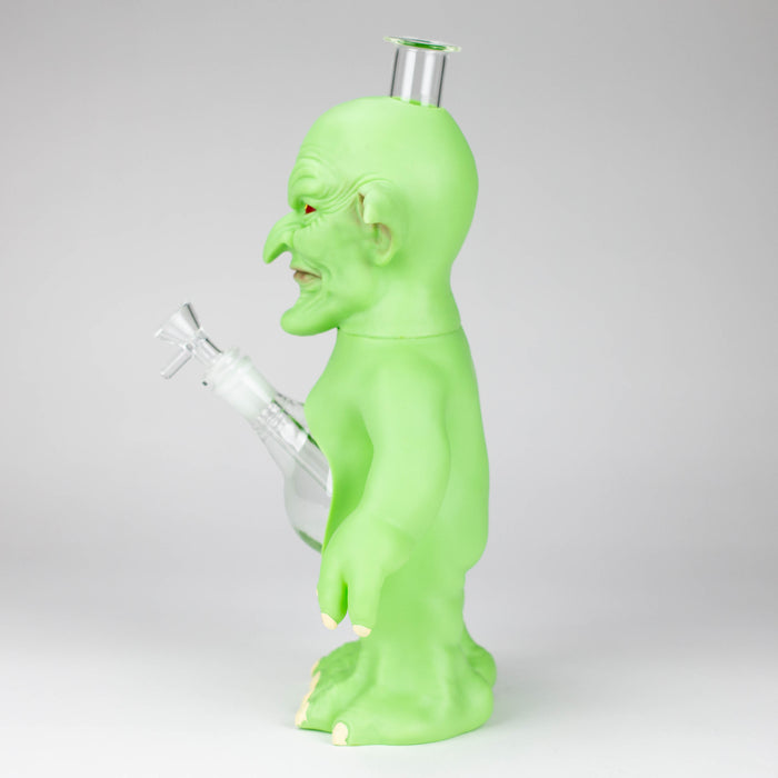 12" Goblin Water Pipe Resin · Silicone · Plastic Bong YHS Smoke