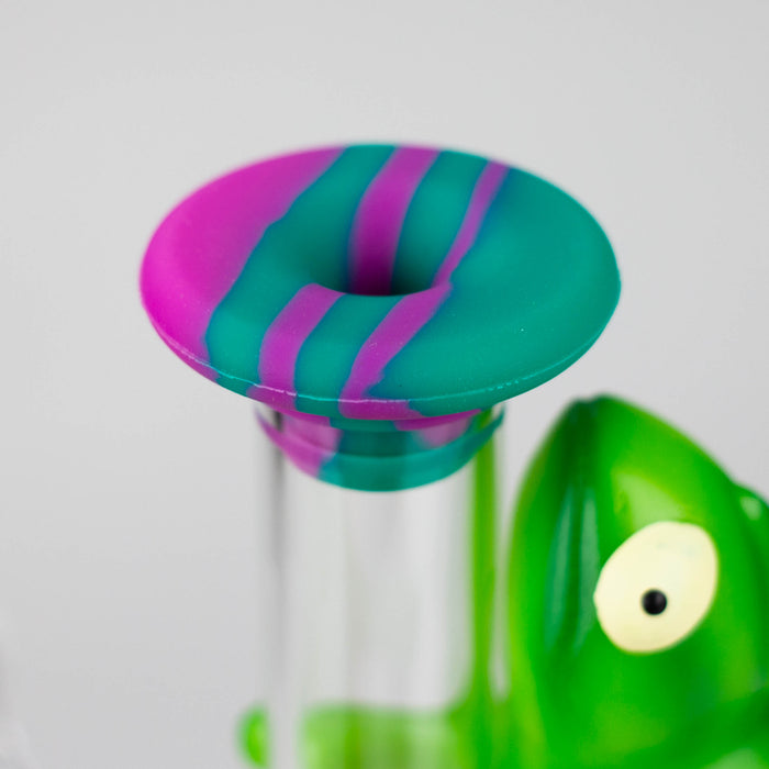 8.5" chameleon glass beaker water pipe Glass Bong YHS Smoke