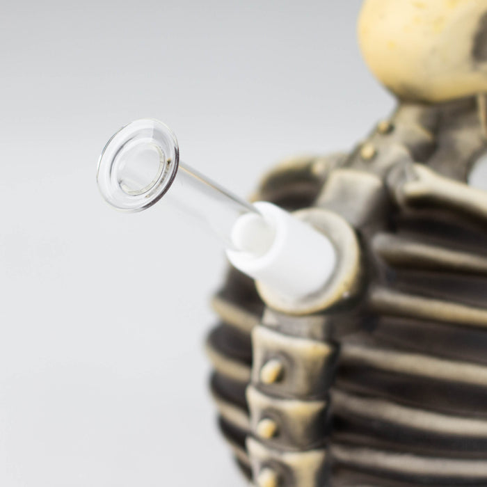 5.8" Resin Skull man Water pipe Resin · Silicone · Plastic Bong YHS Smoke