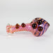 4.5" Gold Fumed Hand Pipe Pack of 2 Glass Bongzie Smokes