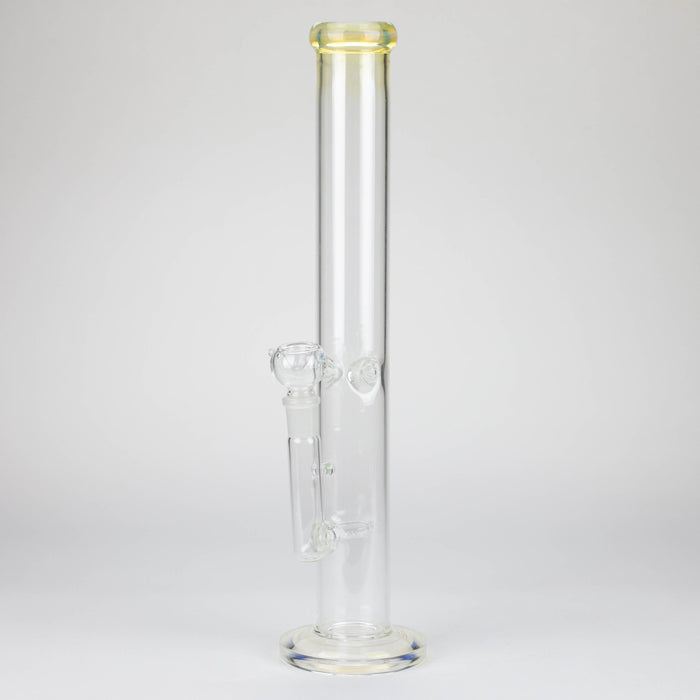 16" straight glass tube water bong Glass Bong Bongzie Smokes