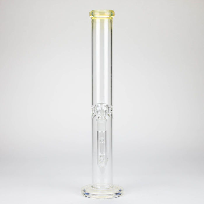 16" straight glass tube water bong Glass Bong Bongzie Smokes