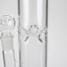 16" straight glass tube water bong Glass Bong Bongzie Smokes