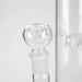 16" straight glass tube water bong Glass Bong Bongzie Smokes