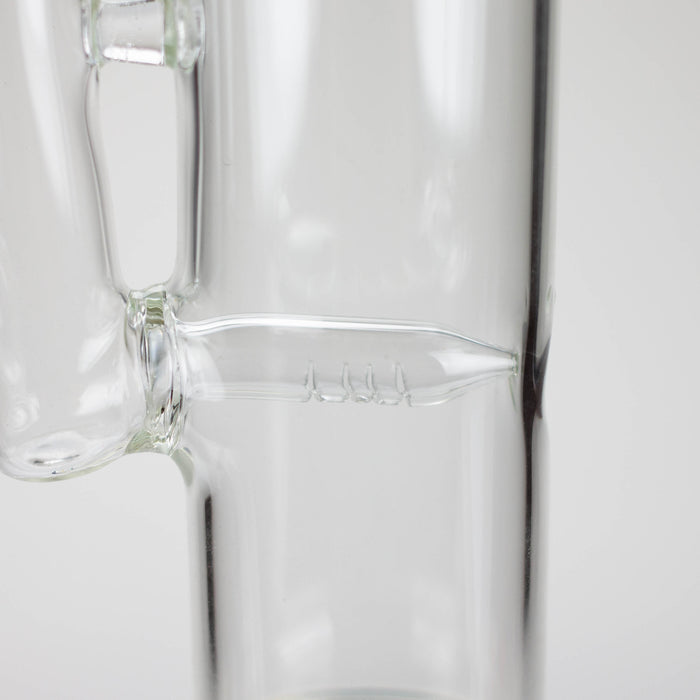 16" straight glass tube water bong Glass Bong Bongzie Smokes