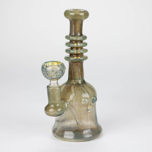 8" marble design multi color glass water bong Other Shaped Bong Bongzie Smokes
