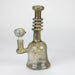 8" marble design multi color glass water bong Glass Bong Bongzie Smokes