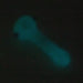 5" soft glass glow in the dark hand pipe Pack of 2 Glass Pipe Bongzie Smokes
