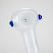5" soft glass glow in the dark hand pipe Pack of 2 Glass Pipe Bongzie Smokes