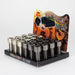 Secret Stash Metal Screw Bolt Style Pill Box Storage - Display of 24 Vial ONE