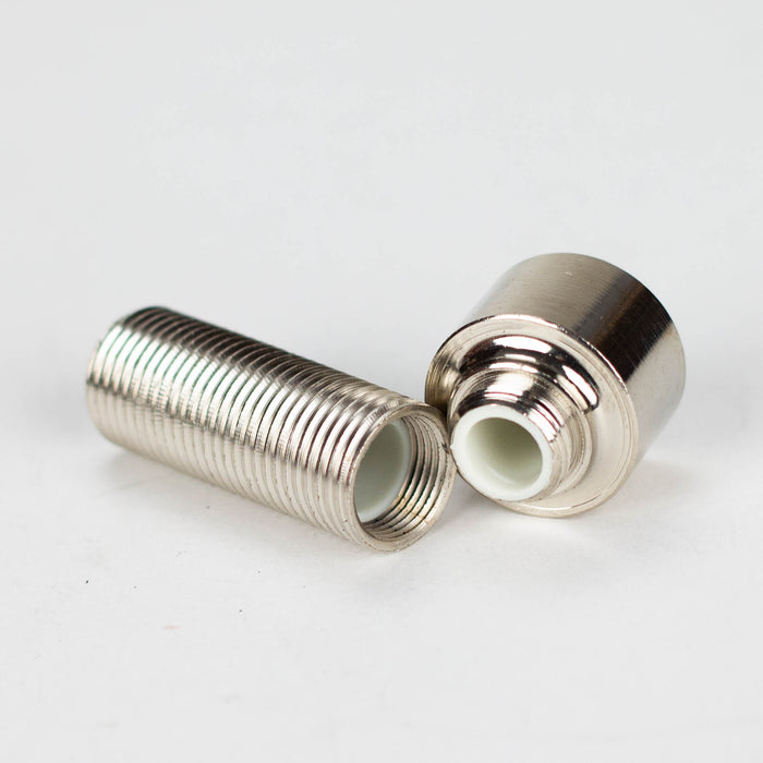 Secret Stash Metal Screw Bolt Style Pill Box Storage - Display of 24 Vial ONE