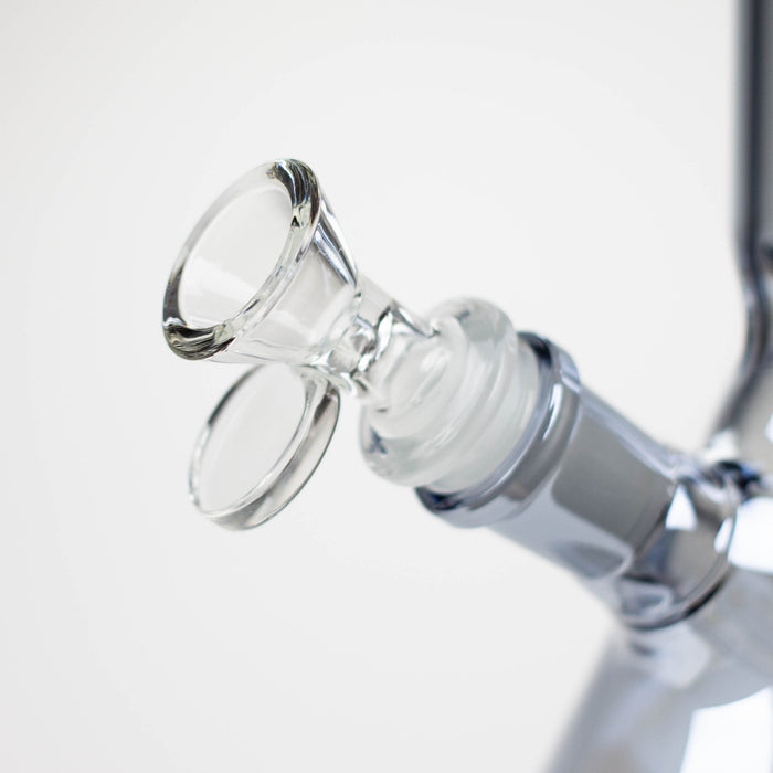 10" Solid Color Eletroplate Glass Beaker Bong Glass Bong 777 Smoke