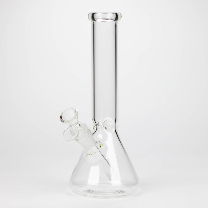 10" Solid Color Eletroplate Glass Beaker Bong Glass Bong 777 Smoke Clear