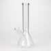 10" Solid Color Eletroplate Glass Beaker Bong Glass Bong 777 Smoke Clear
