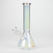 10" Solid Color Eletroplate Glass Beaker Bong Glass Bong 777 Smoke Rainbow