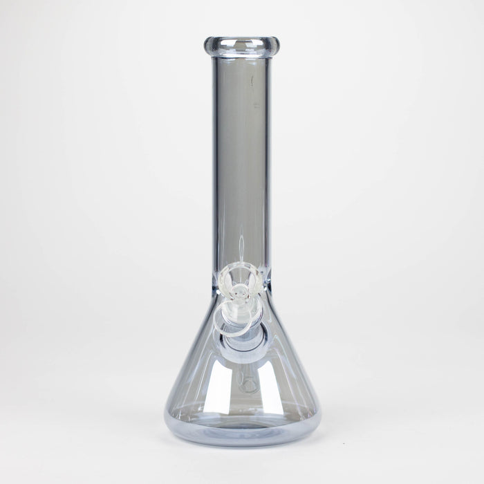 10" Solid Color Eletroplate Glass Beaker Bong Glass Bong 777 Smoke