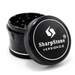 SharpStone® | V2 4 PIECE HARD TOP GRINDER - 2.2" [ GRI903 ] Regular Grinder NIBO Distribution BLACK
